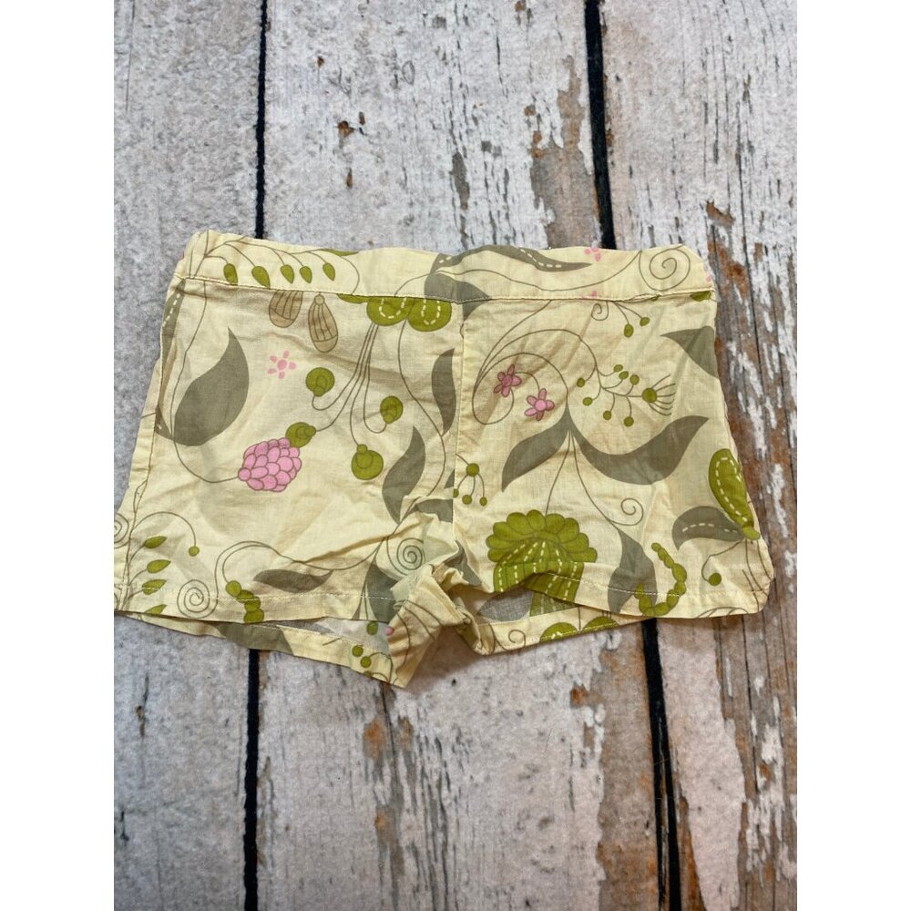 Right Bank Babies Yellow Shorts
